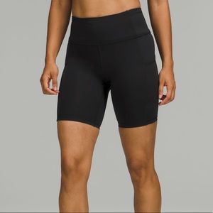 lululemon fast and free 8” shorts